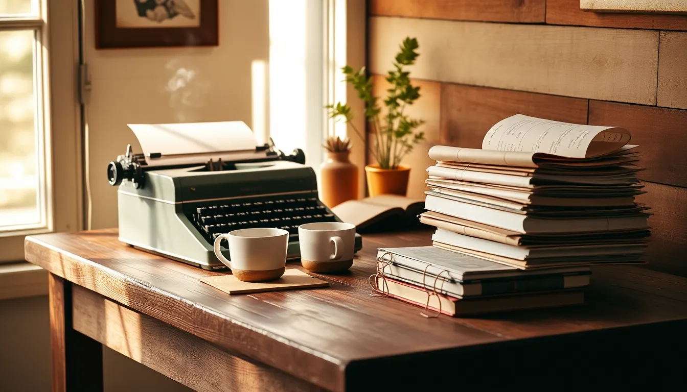 블로그 수익화 전략을 구상하는 모습