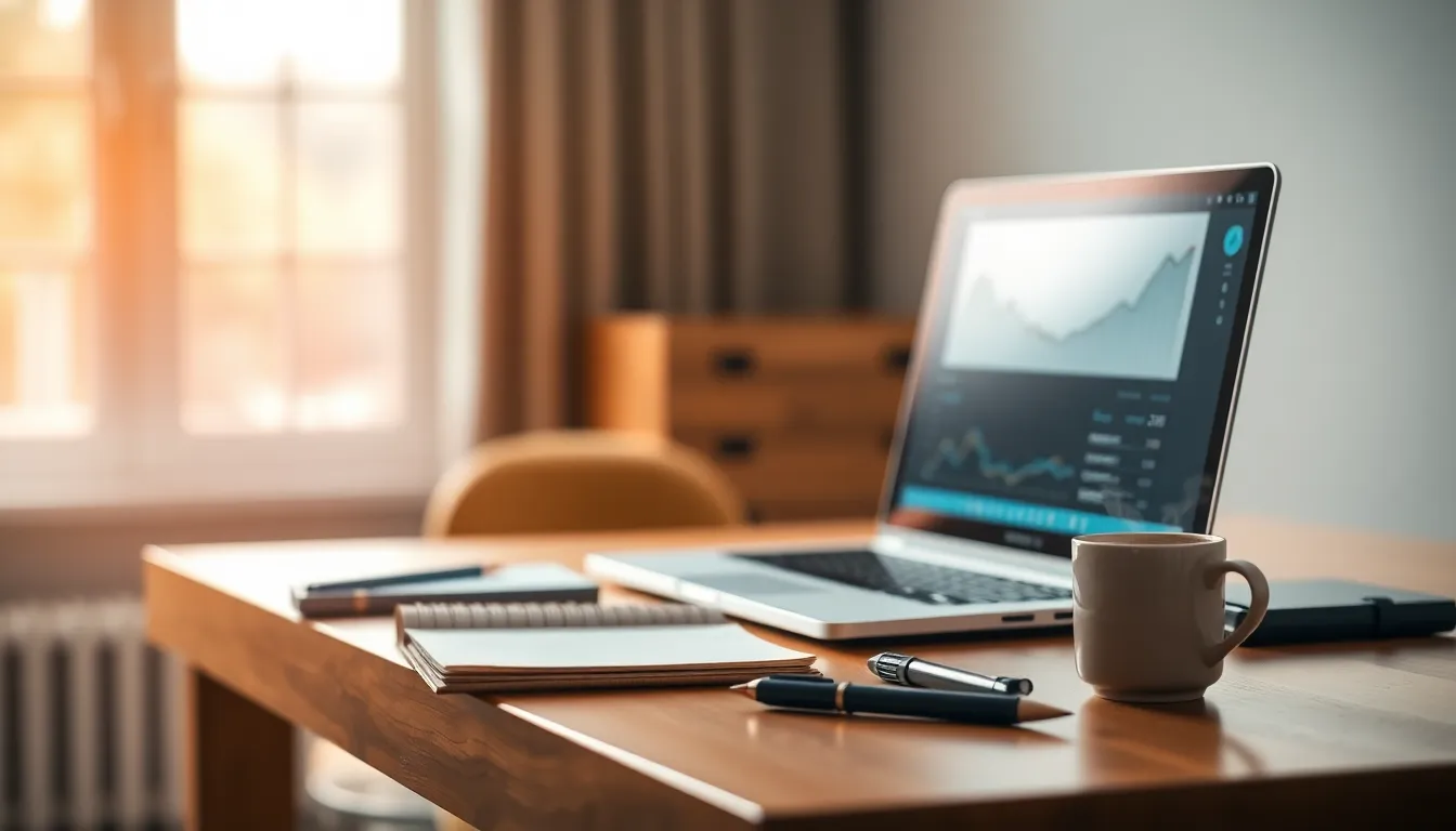 블로그 수익화 전략을 구상하는 모습